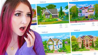 roasting my old builds in the sims 4