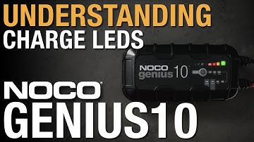 Understanding Charge LEDs on NOCO Genius 10