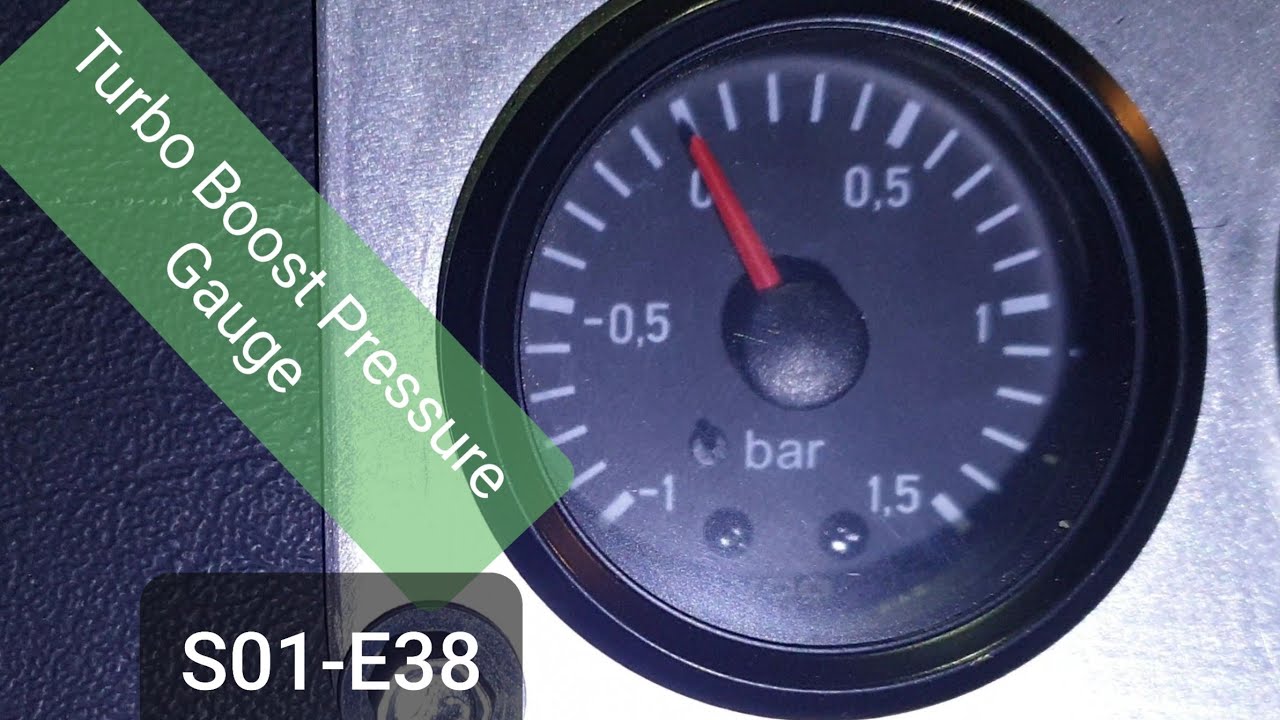 Turbo boost pressure gauge + oil temp gauge for James the OffroadDefender 300TDi S01E38 YouTube