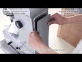 Installation video of  Rockwell hardness tester