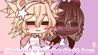 💜Mimi and Mousy handcuffed to eachother for 24 hours💖 // Piggy // Gacha life // Mimi x Mousy