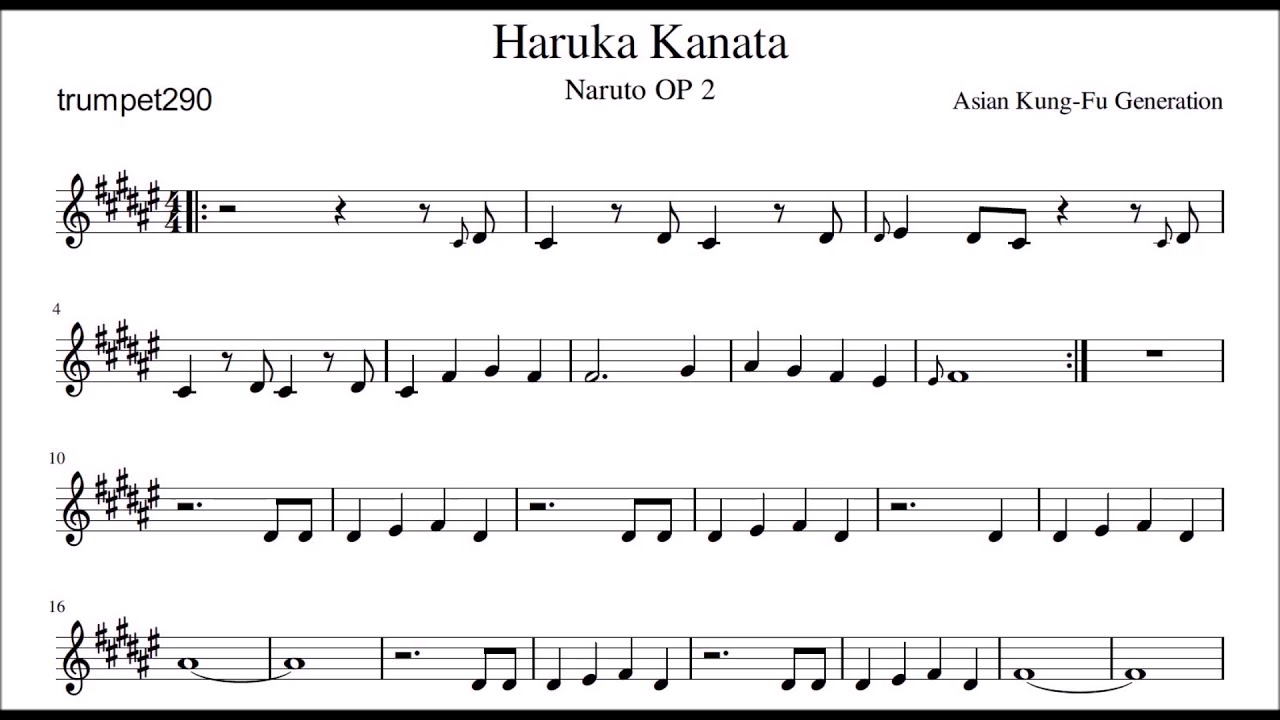 Sheet Music ► https://swansdeano2.wixsite.com/paininthebrass/narutoClick He...