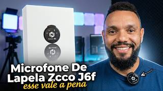 Microfone De Lapela Zcoo J6F Com Até 200 Metros De Captação? Review E Teste Real.