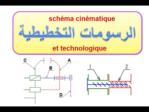 الرسم التخطيطي الحركي و التكنولوجي Schéma cinimatique et téchnologique