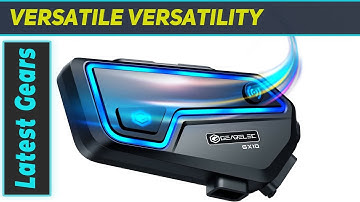 GEARELEC GX10: The Ultimate Motorcycle Bluetooth Headset Experience!
