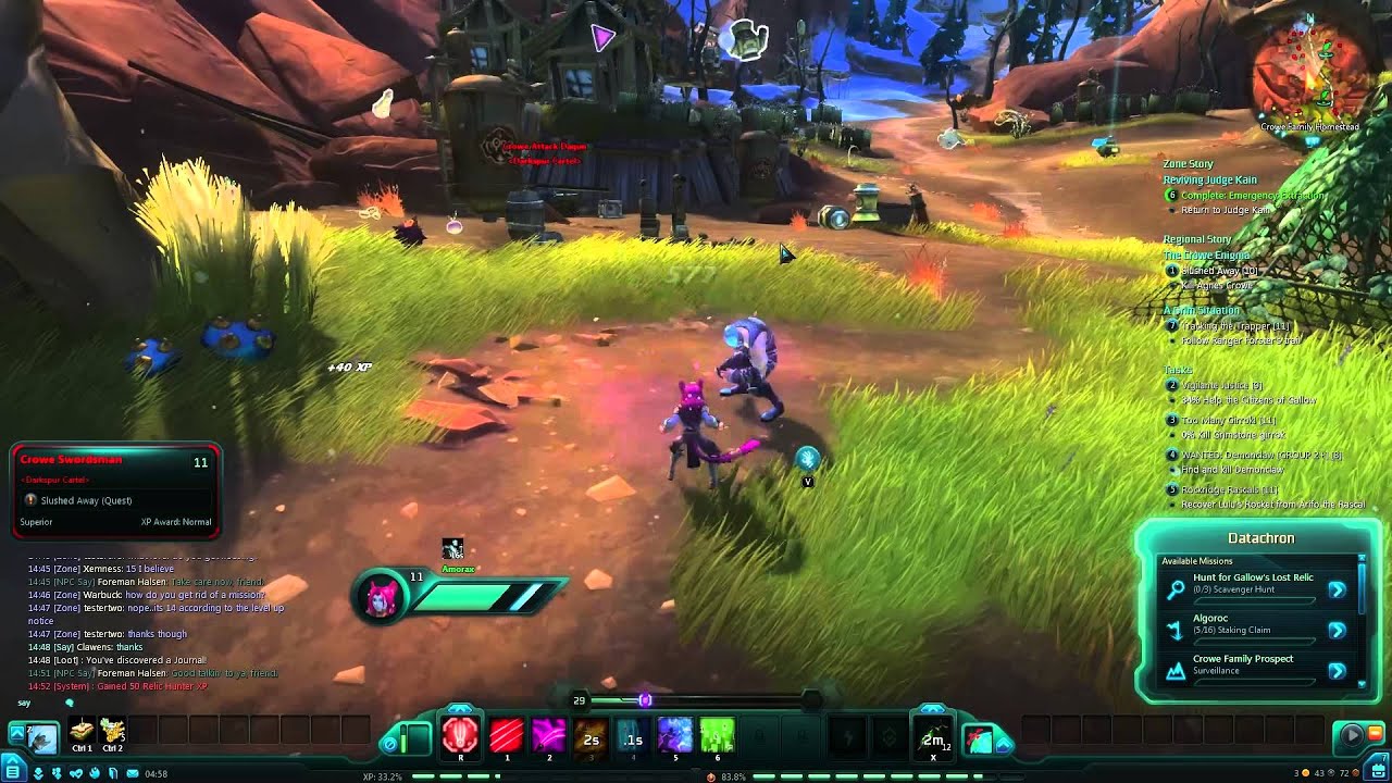 WildStar gameplay