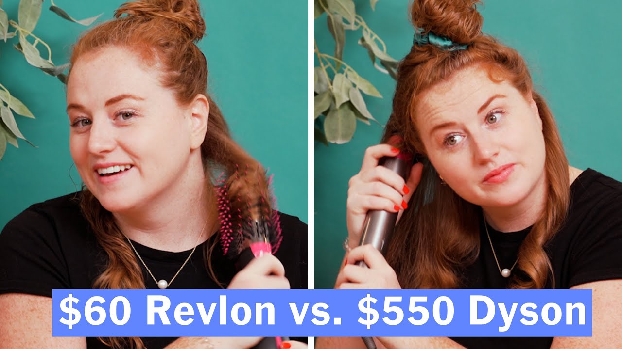 Dyson Airwrap vs. Revlon One-Step Volumizer