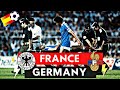 Germany vs france 33  54  all goals  highlights  1982 world cup