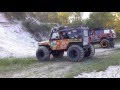 Мега-УАЗ берет подъем без разгона 4x4 off-road