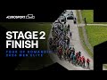 Incredible finish   tour of romandie stage 2 race finish  eurosport cycling