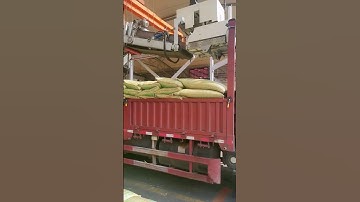 Automatic loading process of goods- Good tools and machinery make work easy