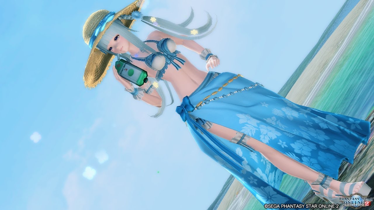 Pso2 夏だ海だ水着だ Youtube