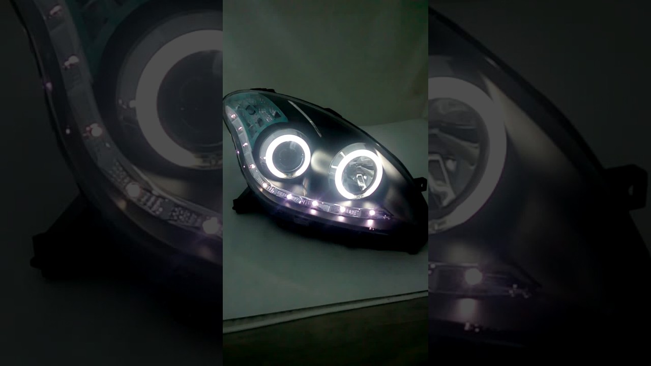 Headlamp sirion gen1 dan gen2 versi myvi se1 - YouTube