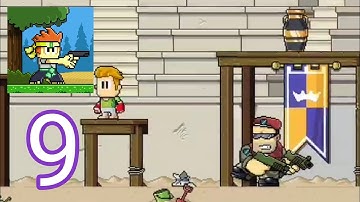 Dan The Man - Gameplay Walkthrough Part 9 - Stage 8-2 Levels 1 (iOS, Android)