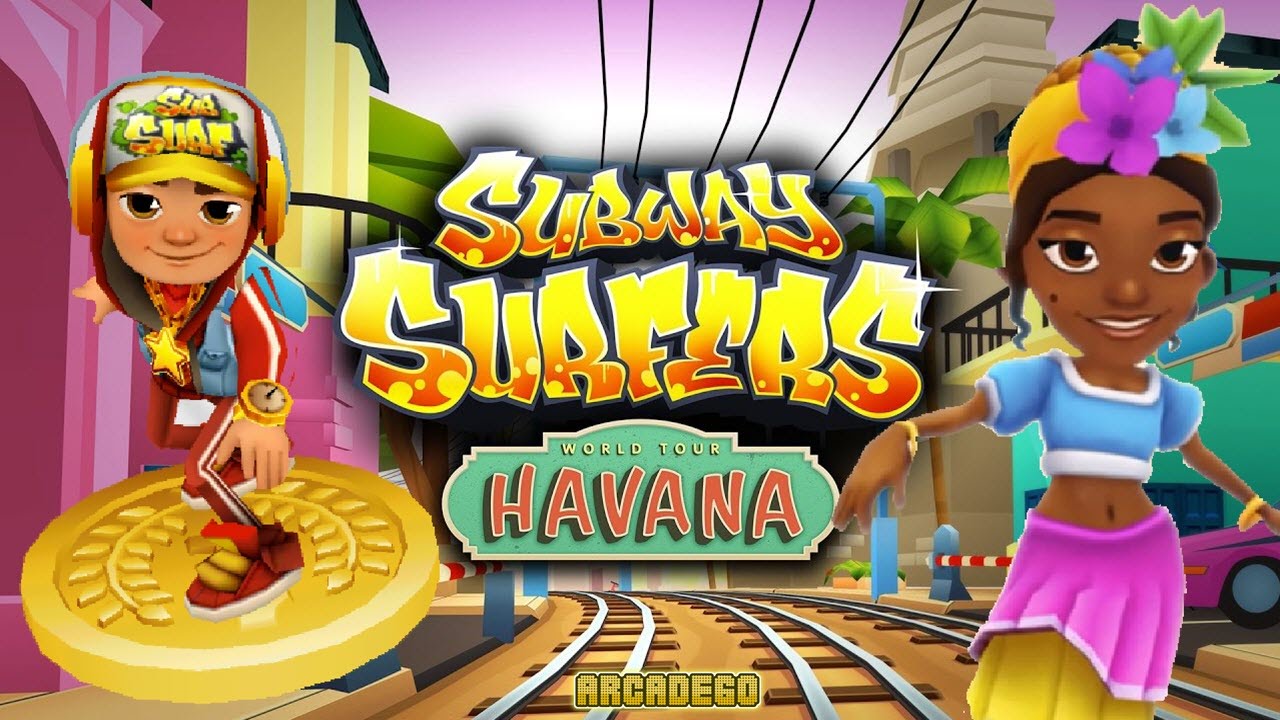 Subway Surfers Havana em COQUINHOS