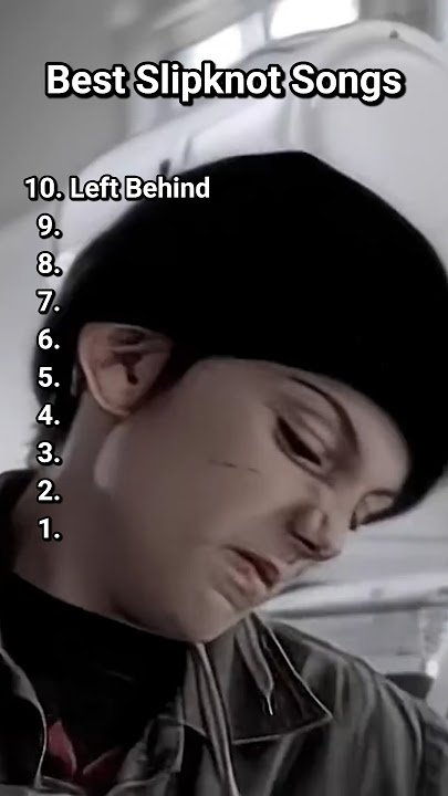 Top 10 Best Slipknot Songs #slipknot #top10 #bestsongs #bestmusic