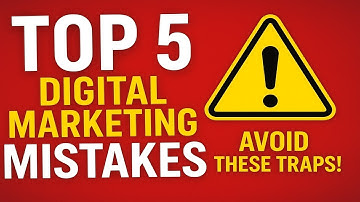 Top 5 Digital Marketing Mistakes Beginners Make in 2025 | Avoid These Traps