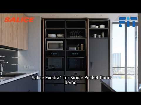 Salice Exedra1 for Single Pocket Doors Demo