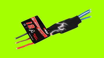 EMAX Simon Series 12A ZMR250 Mosquito Green Screen Background