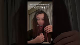 Manon actually Saying something Freaky with Megan 😭😭  #katseye #funny