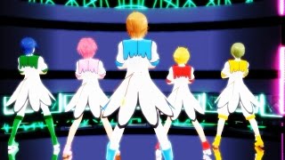 MMD - Binan Koukou Chikyuu Bouei-bu LOVE! - Gentleman (re edit)