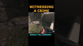 Witnessing a Crime in Warzone 2 - #Shorts #callofduty #gaming #warzone2 #justokgaming #vondel #mw2