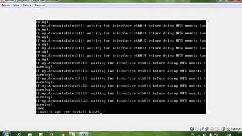Konfigurasi Network & bind9 Debian 6 (Dimas Taufikurrisyad / SMK Informatika)