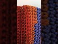 create different crochet stitches. #crochet #crochetforbeginners #crochettutorial #colors
