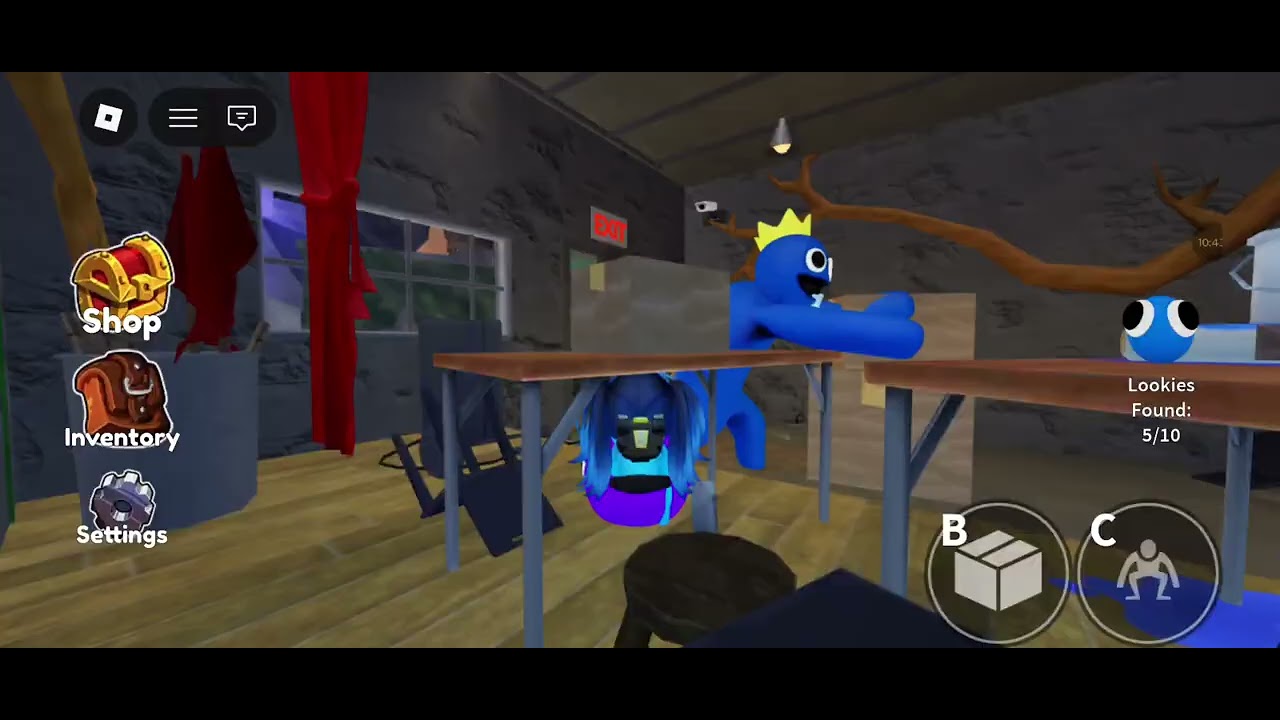 Mundo caramelo personagems zerando rainbow friends EP 2 maria