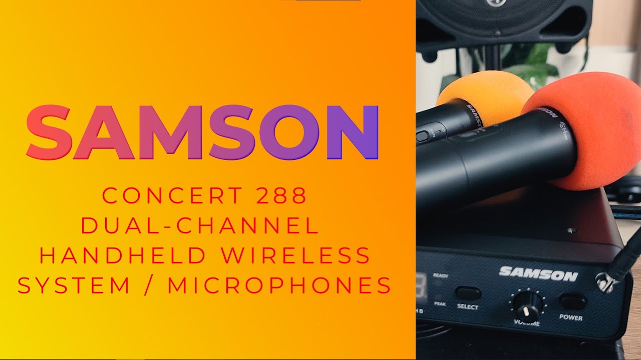 SAMSON Concert 288 プレステーションシステム [国内購入] SAMSON サムソン ESWC288PRES-B ◇ ワイヤレスシステム