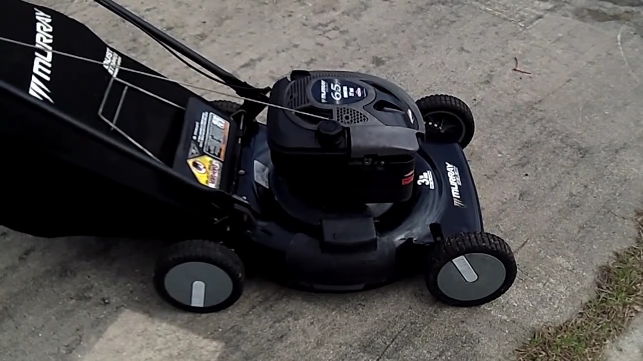 Murray 22" Push Lawn Mower Model 222310X8A - YouTube