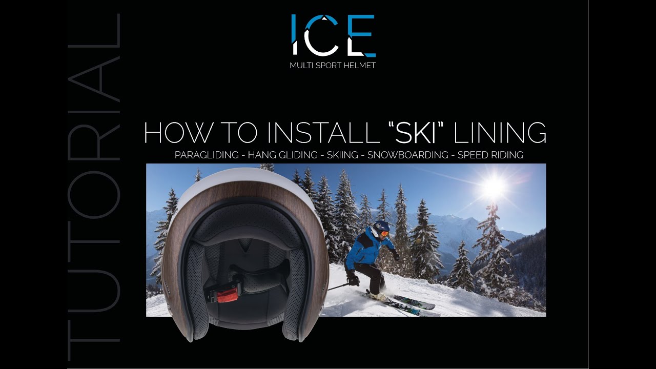 ICE MULTI SPORT HELMET - "SKI" LINING REPLACEMENT