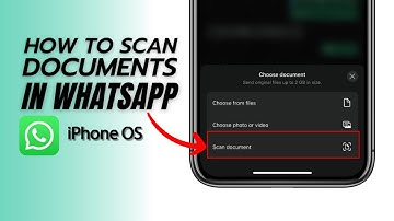 WhatsApp New Update: Scan Documents Directly on iPhone – Quick & Easy!