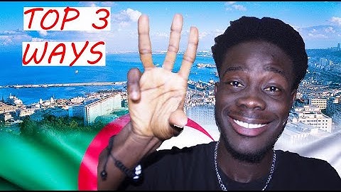 🇩🇿3 EASY WAYS TO FULLY BECOME ALGERIA CITIZEN!