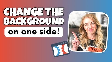 ClickFunnels 1.0 EASY Tutorial: How To Change The Background Color On One Side of A Row or Section