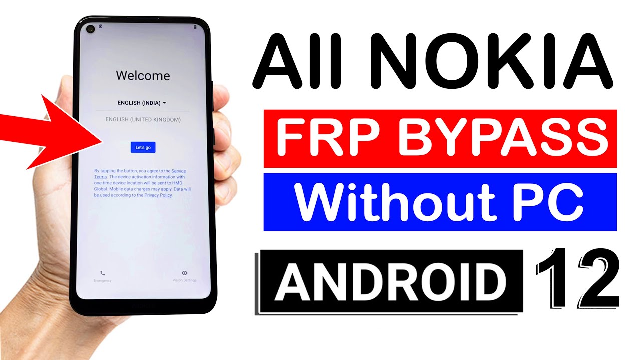 FRP Unlock All Nokia Android 12  Without PC   2023 New Method