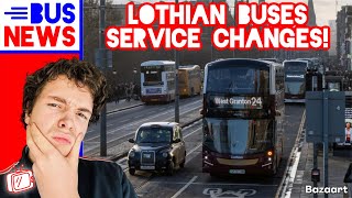 Changes to Lothian Routes & Fares   Changes to Ember Services • Bus News EP60