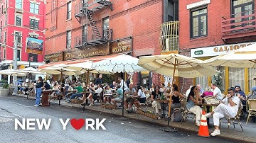 Thumbnail of [4K] NYC Walk : Lively Friday Evening in SoHo & Little Italy, New York | May. 2025🌹🌸