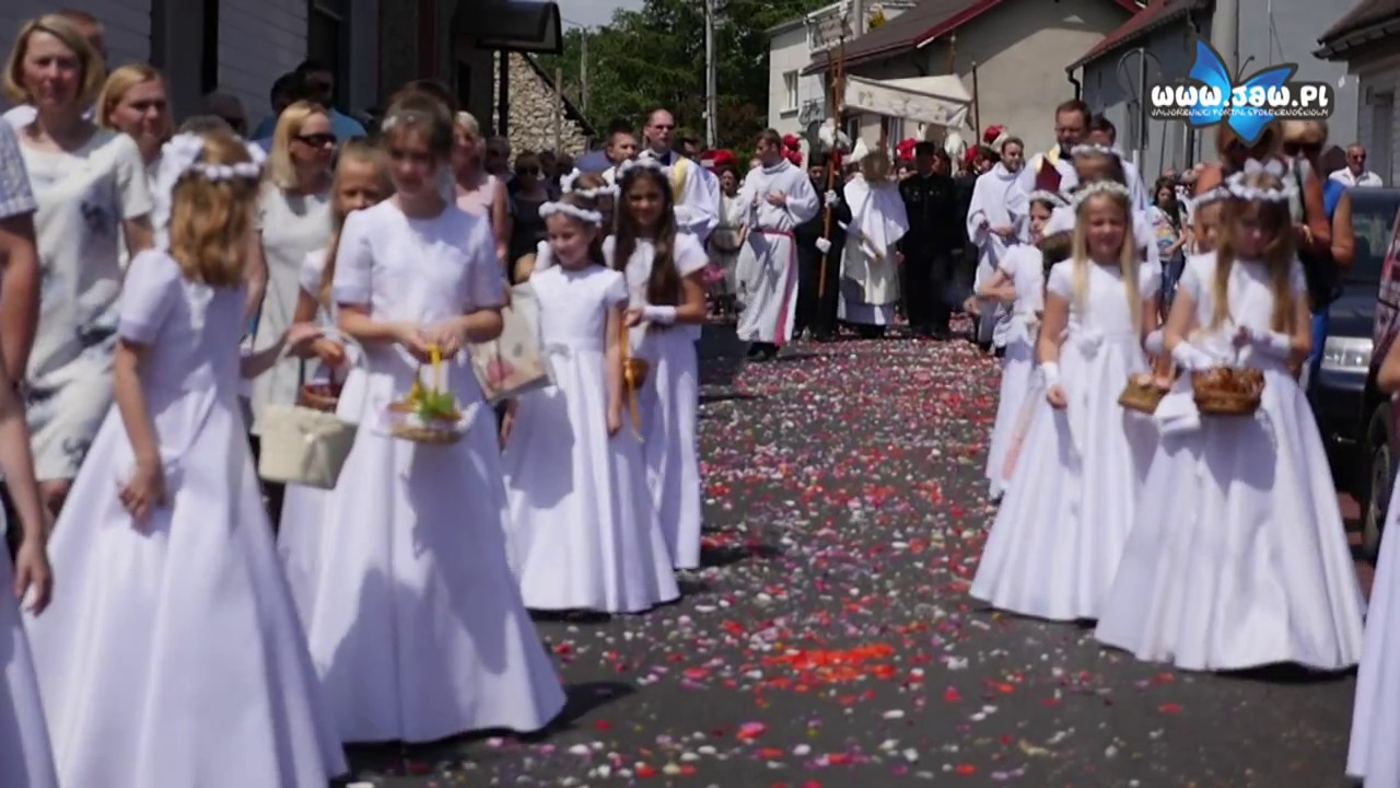 Boże Ciało - ulicami przeszły procesje