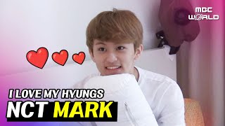 [C.C.] MARK the maknae being loved by two hyungs #MARK #NCT