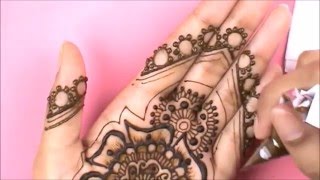 Full-Hand Bridal Henna Design