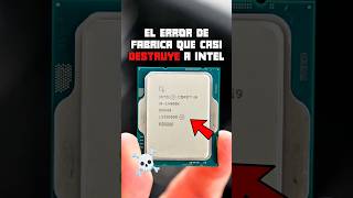 El procesador más potente de Intel se estaba "suicidando" solo 🤯💻 #pc #celular