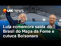 Lula Comemora Saída Do Brasil Do Mapa Da Fome Da ONU E Critica Ex Presidente Jair Bolsonaro Lula Comemora Saída Do Brasil Do Mapa Da Fome Da ONU E Critica Ex Presidente Jair Bolsonaro