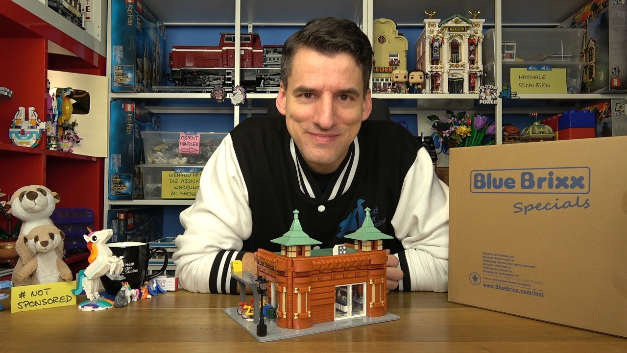 BlueBrixx Special im Preis-Schock! BlueBrixx® 108433 Endgebäude Studgart & 108439 Dönerladen