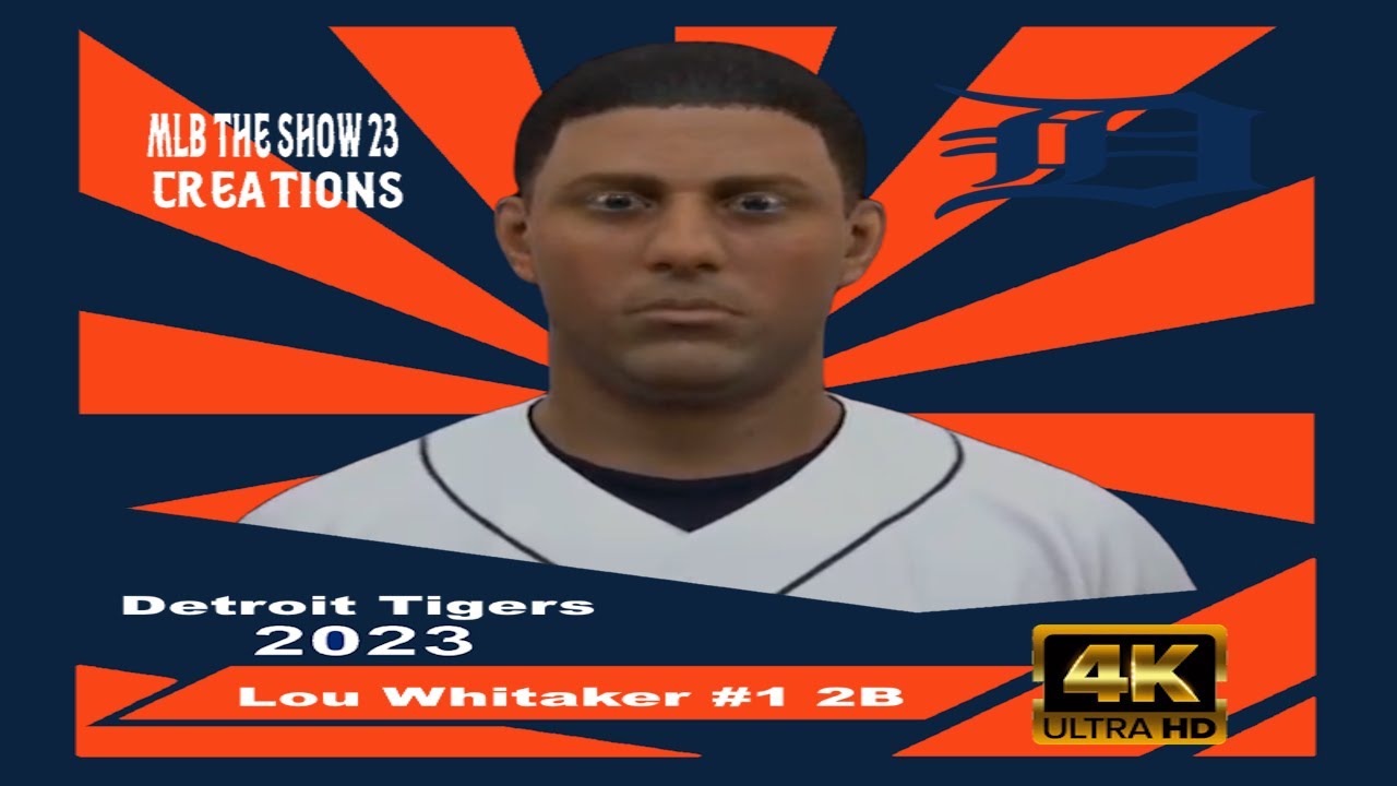 Mlb The Show 23 Face Creation | Lou Whitaker
