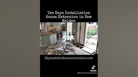 Build your house extension with us #homeextension #houseextension #modularhouseextension