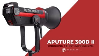 Aputure 300d Mark II Unboxing + First Impressions