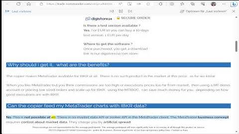 Copies Orders from MetaTrader to Interactive Brokers. The MetaTrader Interactive Brokers Orders...