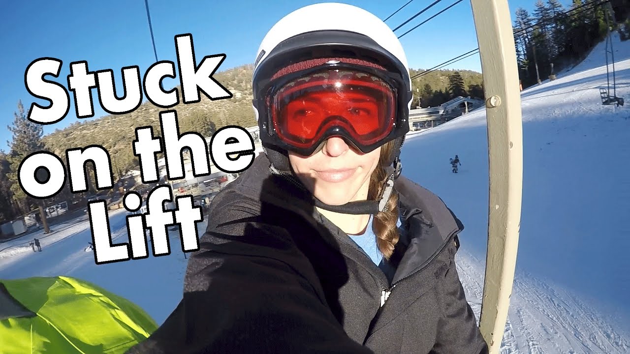 Getting Stuck On A Ski Lift YouTube