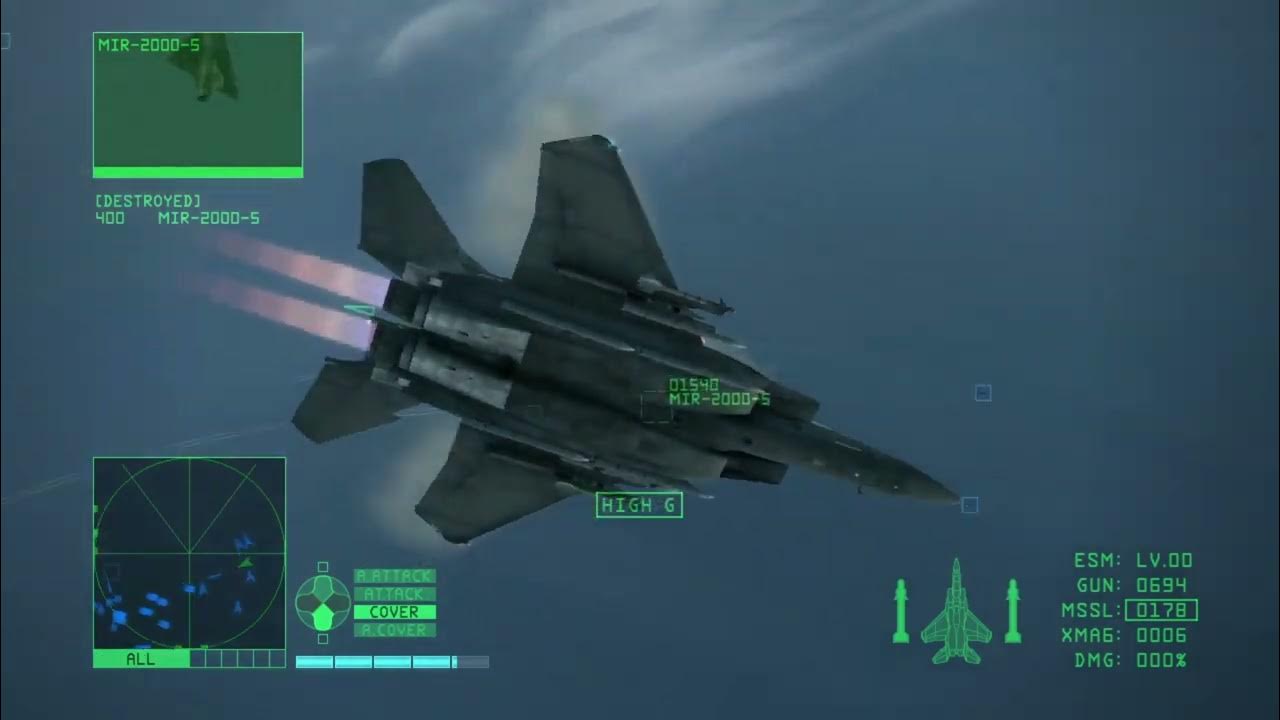 Ace Combat 6 + DLC Xenia Build (Texture Fix) 60 FPS test YouTube